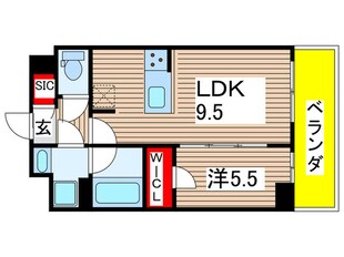 ALTERNA菊川Ⅱの物件間取画像